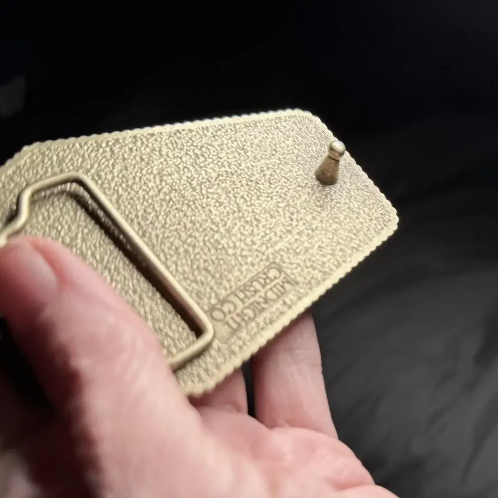 Black coffin with rhinestone details